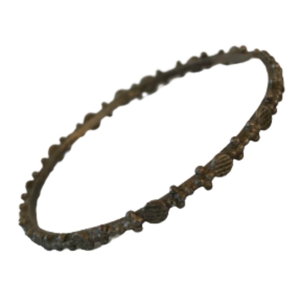 Vintage Silver Boho Ethnic Hippie Bangle Bracelet